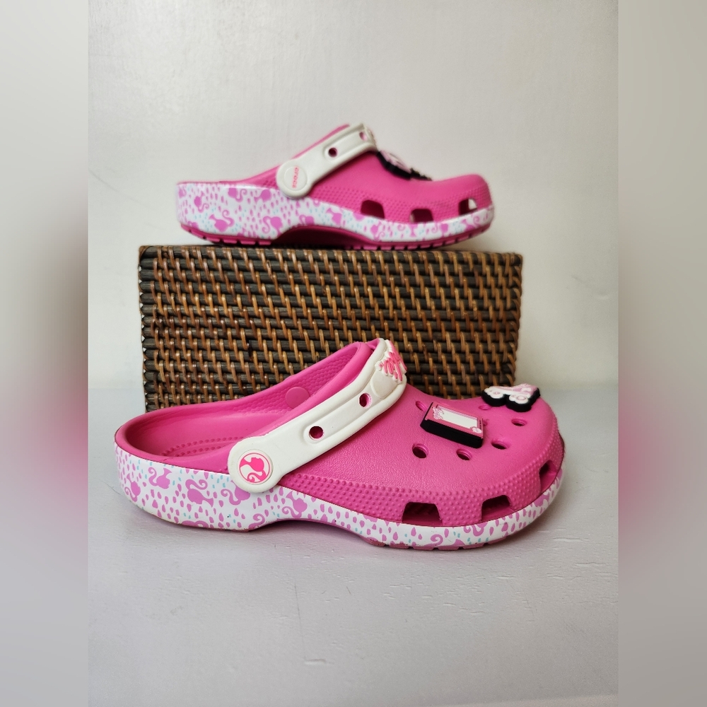 Crocs Barbie Mattel Pink Classic Clogs
